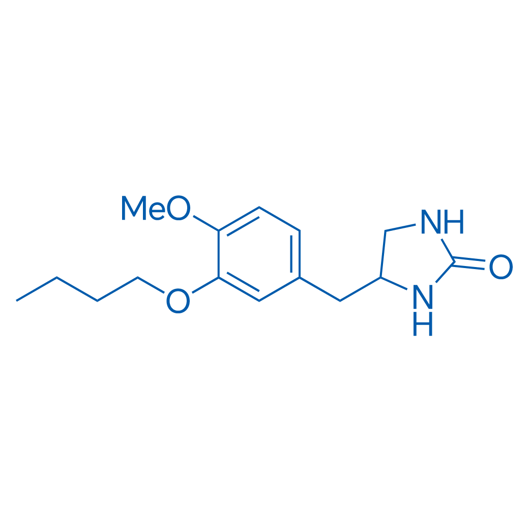 4-(3-Butoxy-4-methoxybenzyl)imidazolidin-2-one, 95% Synonyms:4-(3-Butoxy-4-methoxybenzyl)-2-imidazolidinone