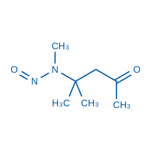 N-Methyl-N-(2-methyl-4-oxopentan-2-yl)nitrous amide